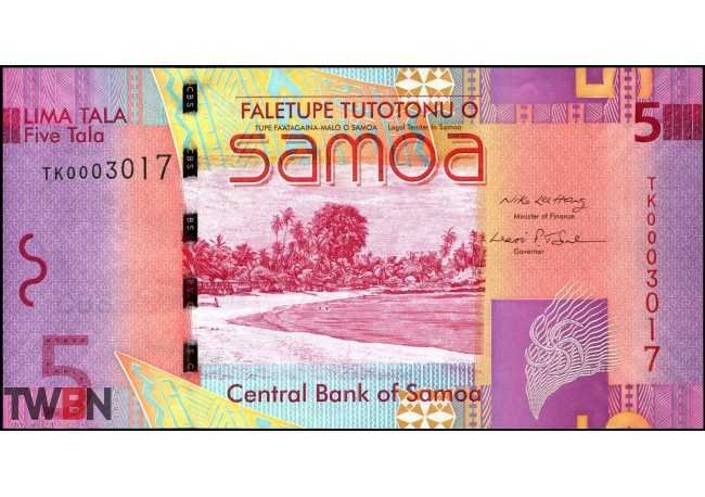 Samoa P- 38a_UNC-