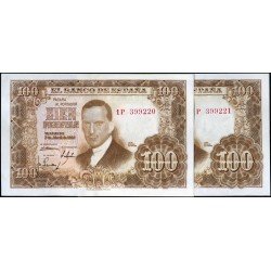 Испания P- 145b_1P_пара банкнот