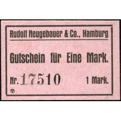 Гамбург - Rudolf Neugebauer & Co. 1 марка