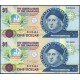 Bahamas P- 50 (uncut pair)