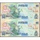 Bahamas P- 50 (uncut pair)