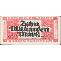 Kaiserslautern 20 Mrd. Mark 1923