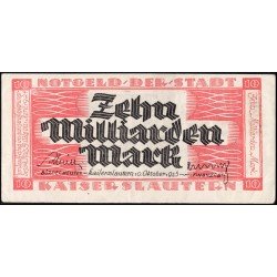 Kaiserslautern veinte mil millones de marcos 1923