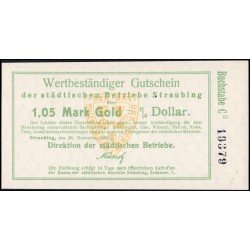 Straubing 1.05 gold marks 20.11.23