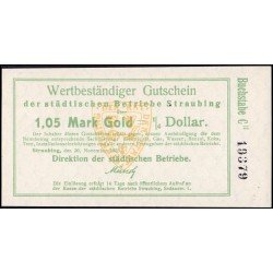 Straubing 1,05 marcos de oro 20.11.23