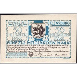Фленсбург (Flensburg) пятьдесят миллиардов марок 1923 г.