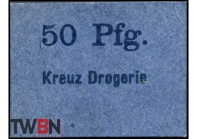 Gerbstedt Kreuz Drogerie 50 Pf.